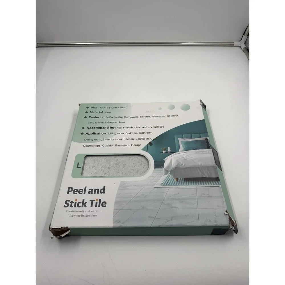Varypaper Peel And Stick Vinyl Tile 30cmx30cm 10pieces